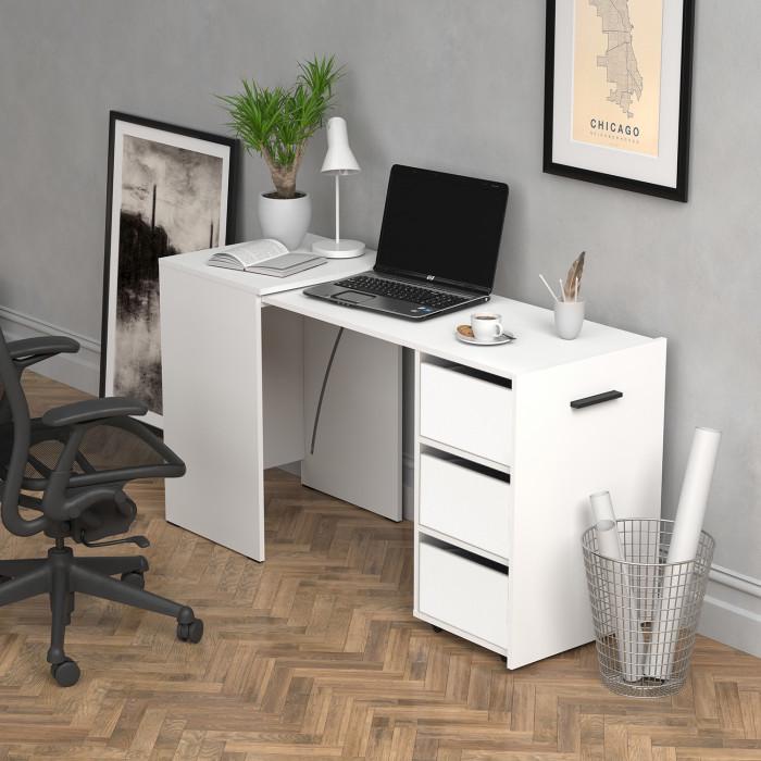 Стол-трансформер Knap Hobana Box 3 World 140х50х75 см Белый (S201030101) - фото 4