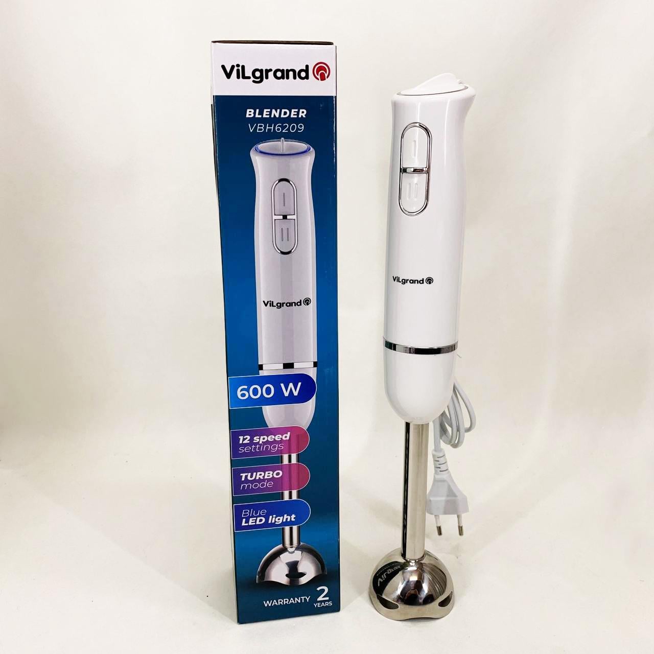 Блендер ViLgrand VBH6209 Білий (13352427)