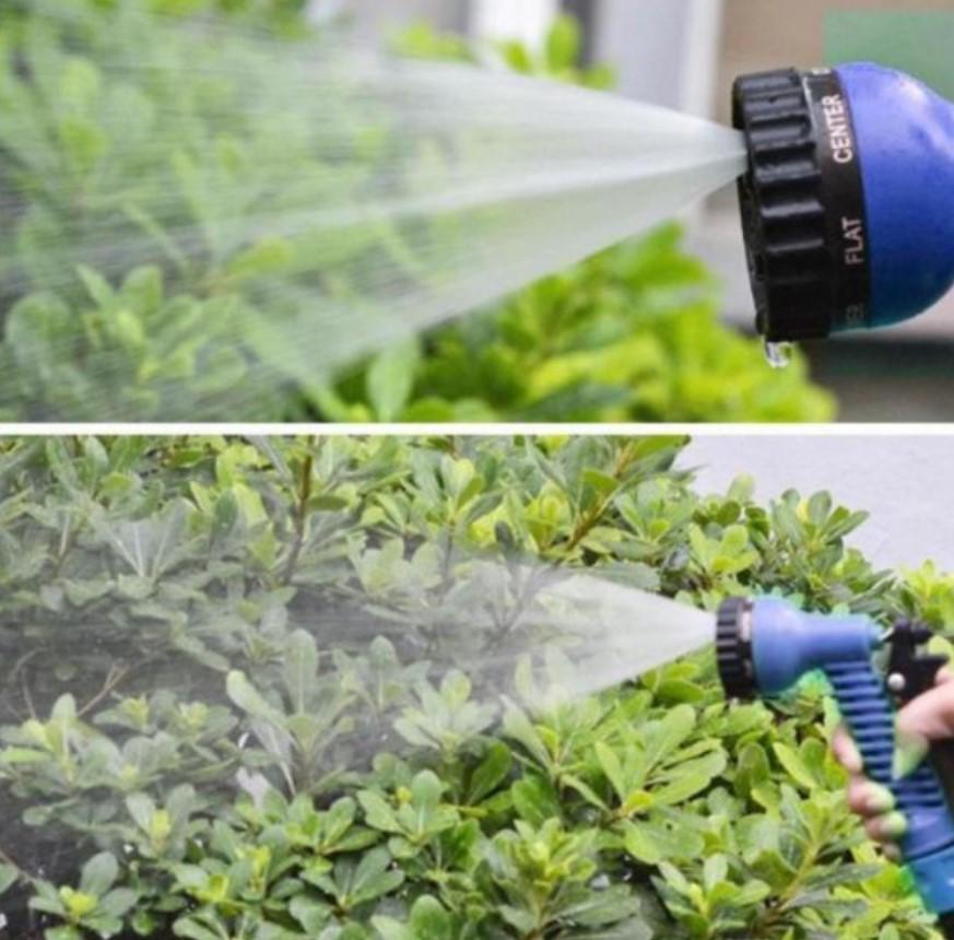 Шланг-гармошка для полива гибкий Мagic House с распылителем 15 м Синий (MX-0251-6904B) - фото 3 Шланг-гармошка для полива гибкий Мagic House с распылителем 15 м Синий (MX-0251-6904B) - фото 3