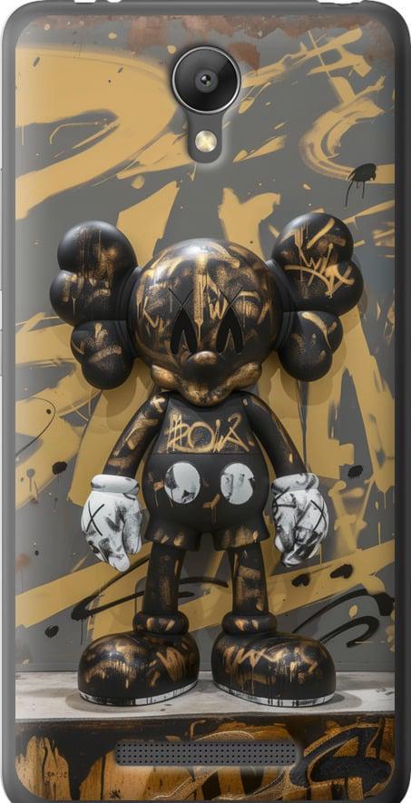 Чехол на Xiaomi Redmi Note 2 Bronze kaws (6097t-96-42517)