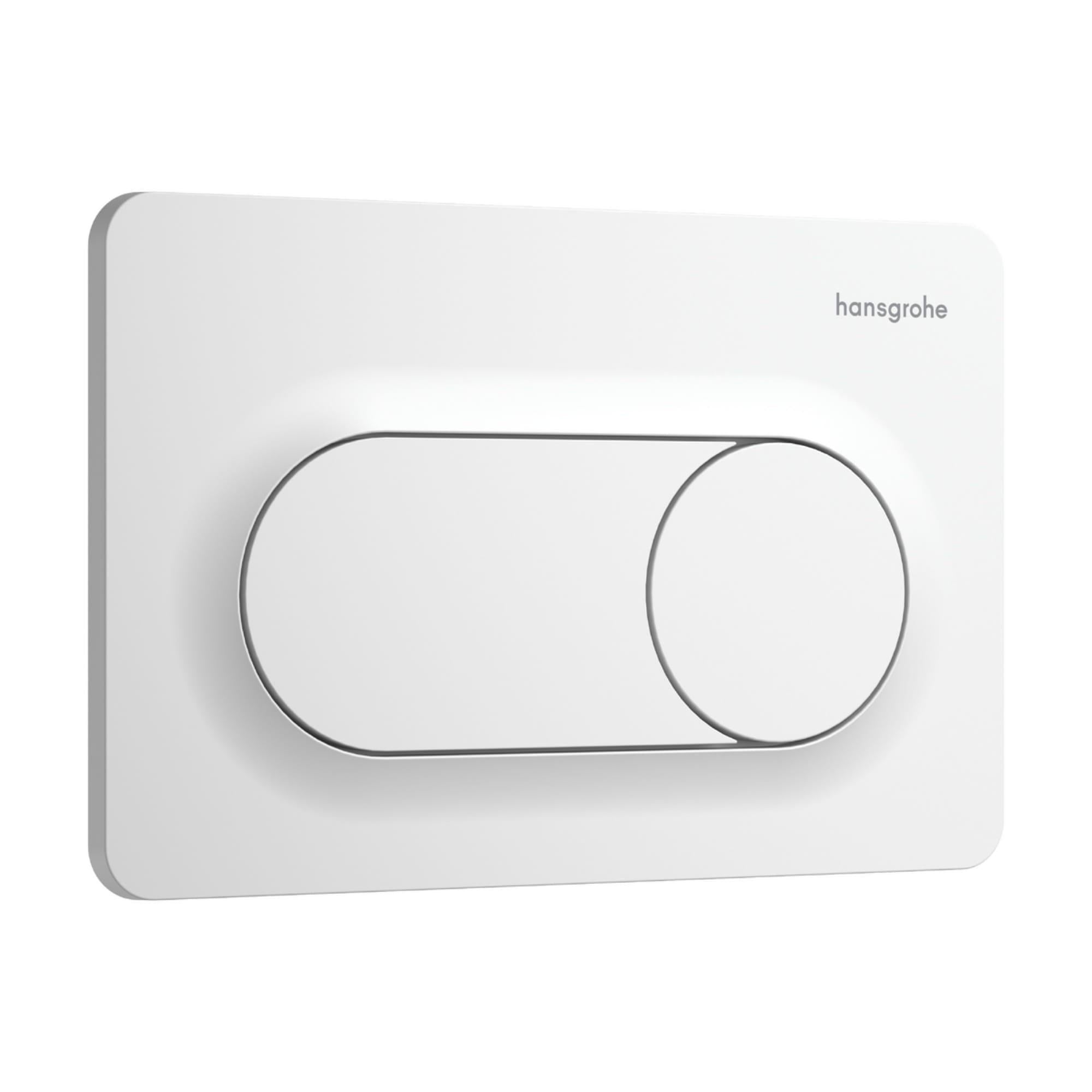 Кнопка для інсталяції Hansgrohe iFrame Original S прямокутна Білий матовий (66002700)