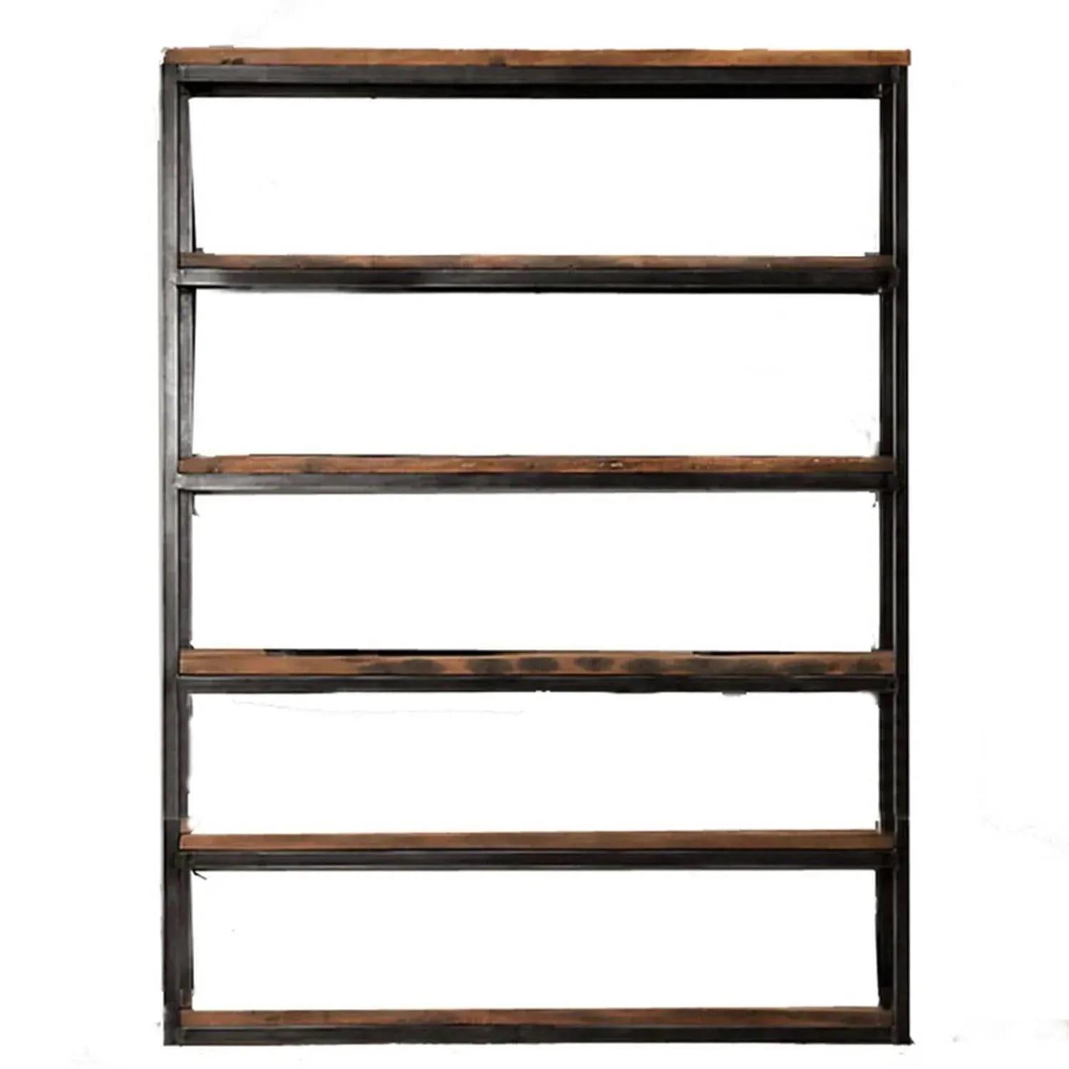 Стеллаж EcoLoft Лофт IN-2065 из натурального дерева (23132648)