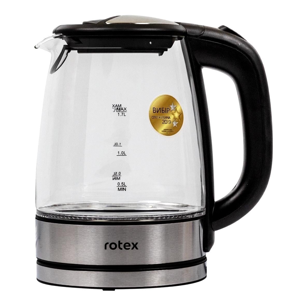 Электрочайник Rotex 1,7 л (RKT83-GS) Электрочайник Rotex 1,7 л (RKT83-GS)