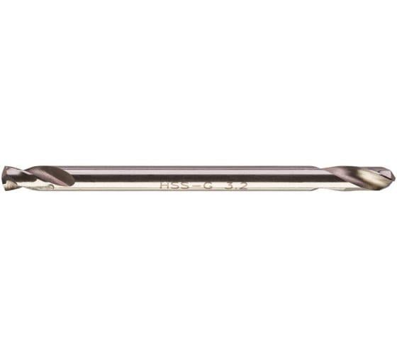 Сверло по металлу Milwaukee двухстороннее HSS-G DIN1412 3.2х12х49 мм 10 шт. (4932352224)