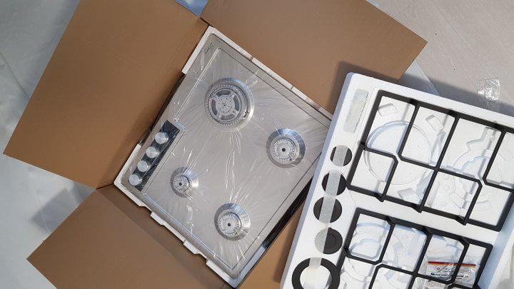 Варильна поверхня газова Luxor PG 740 SS нержавіюча сталь + куточок - фото 11