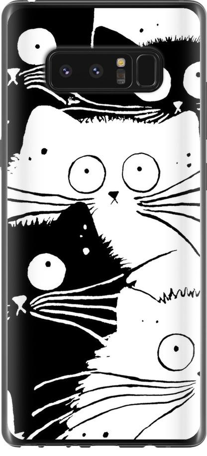 Чехол на Samsung Galaxy Note 8 Коты v2 (3565u-1020-42517) Чехол на Samsung Galaxy Note 8 Коты v2 (3565u-1020-42517)