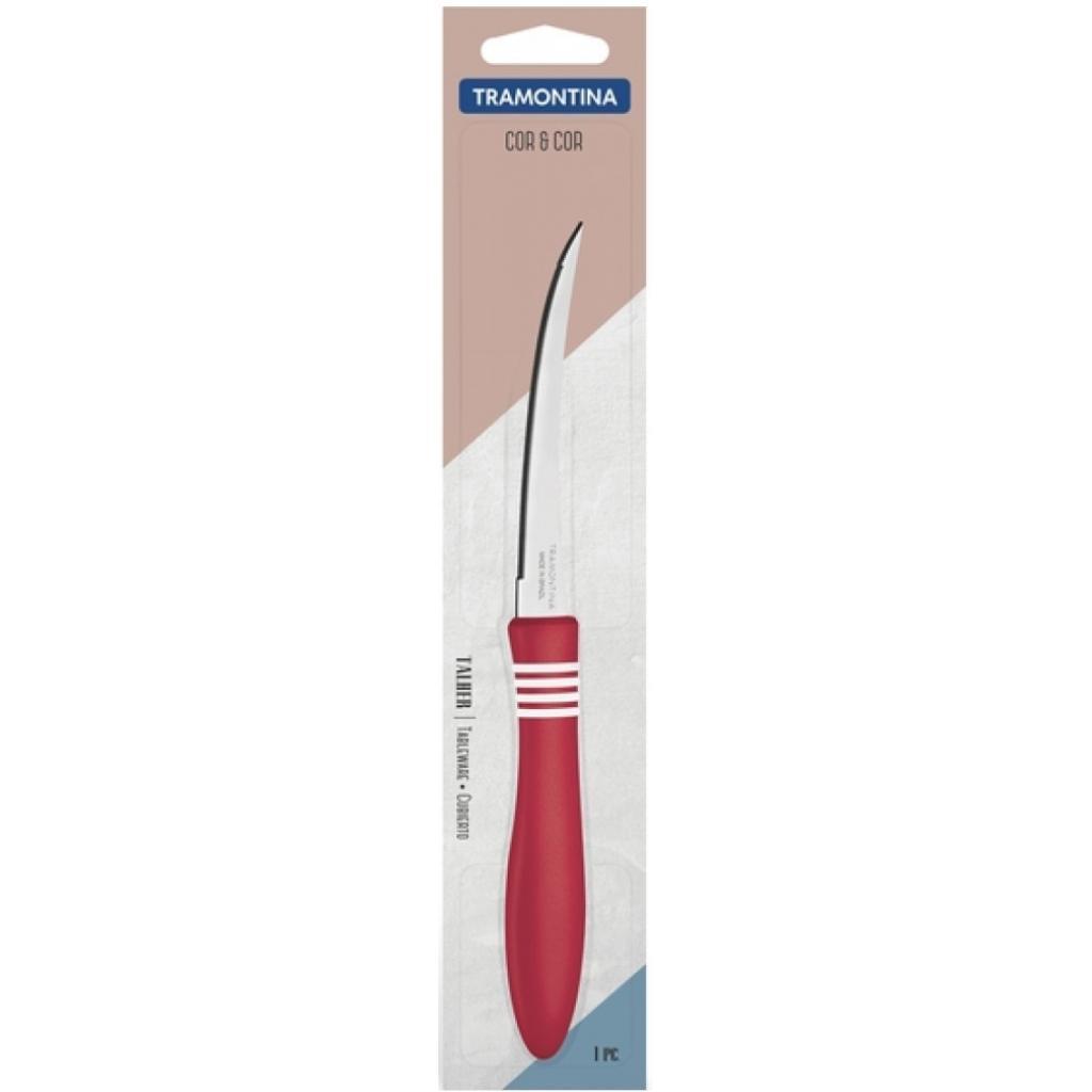 Кухонный нож Tramontina COR & COR для томатов 127 мм Red (23462/175)