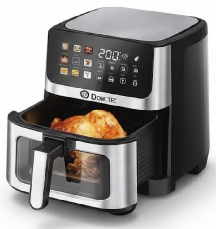 Мультипечь Domotec Air Fryer MS-3224 сенсорное управление 12 л 4500W (2104618931) Мультипечь Domotec Air Fryer MS-3224 сенсорное управление 12 л 4500W (2104618931)