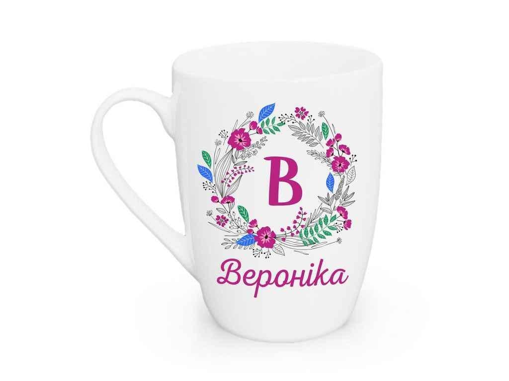 Чашка Kvarta Капучино "Вероніка" в подарочной коробке 360 мл (2421)