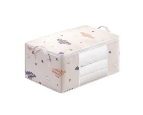 Органайзер для зберігання постільної білизни Handy Home 54x34x24 см Бежевий (DT-235)