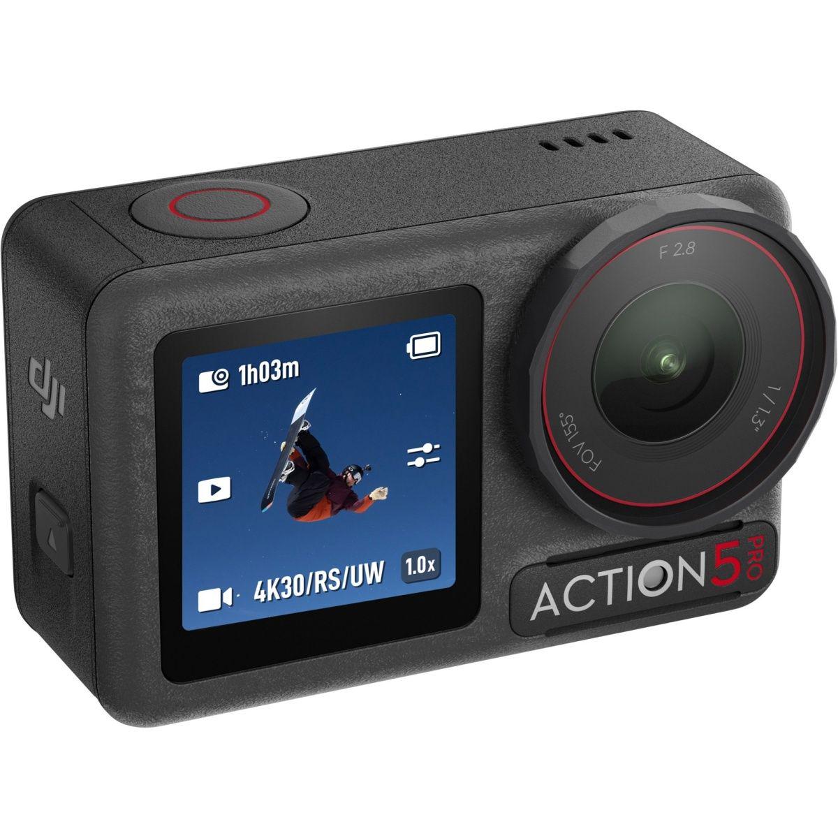 Экшн-камера DJI Osmo Action 5 Pro Adventure Combo Black - фото 3