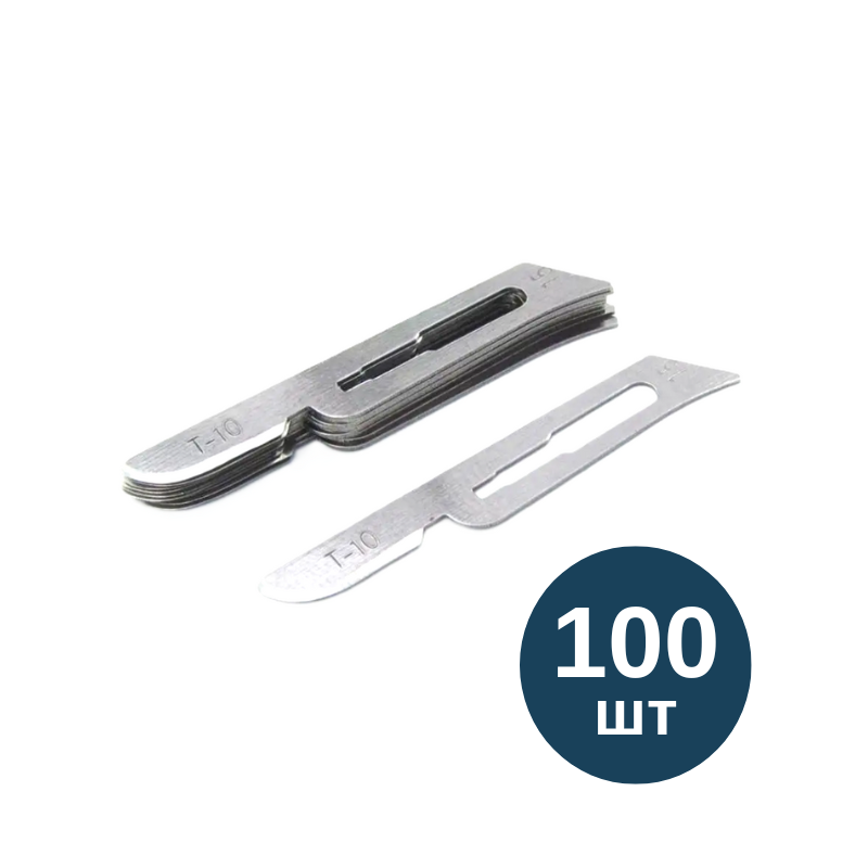 Набор лезвий RJ №15 100 шт. (Dp153) - фото 2 Набор лезвий RJ №15 100 шт. (Dp153) - фото 2