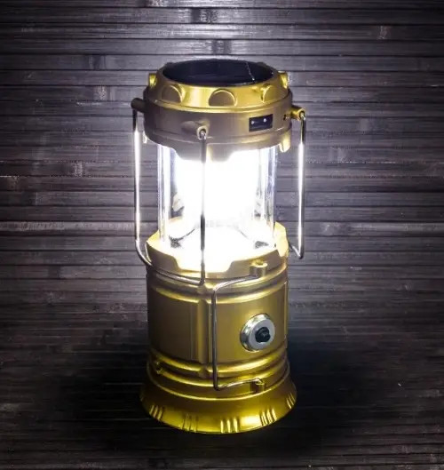 Ліхтар акумуляторний кемпінговий Sihong 9249 Золотистий (4488547) - фото 2 Ліхтар акумуляторний кемпінговий Sihong 9249 Золотистий (4488547) - фото 2