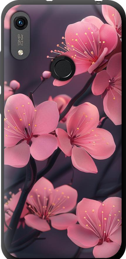 Чехол на Huawei Y6s Пурпурная сакура (6075b-1871-42517) Чехол на Huawei Y6s Пурпурная сакура (6075b-1871-42517)