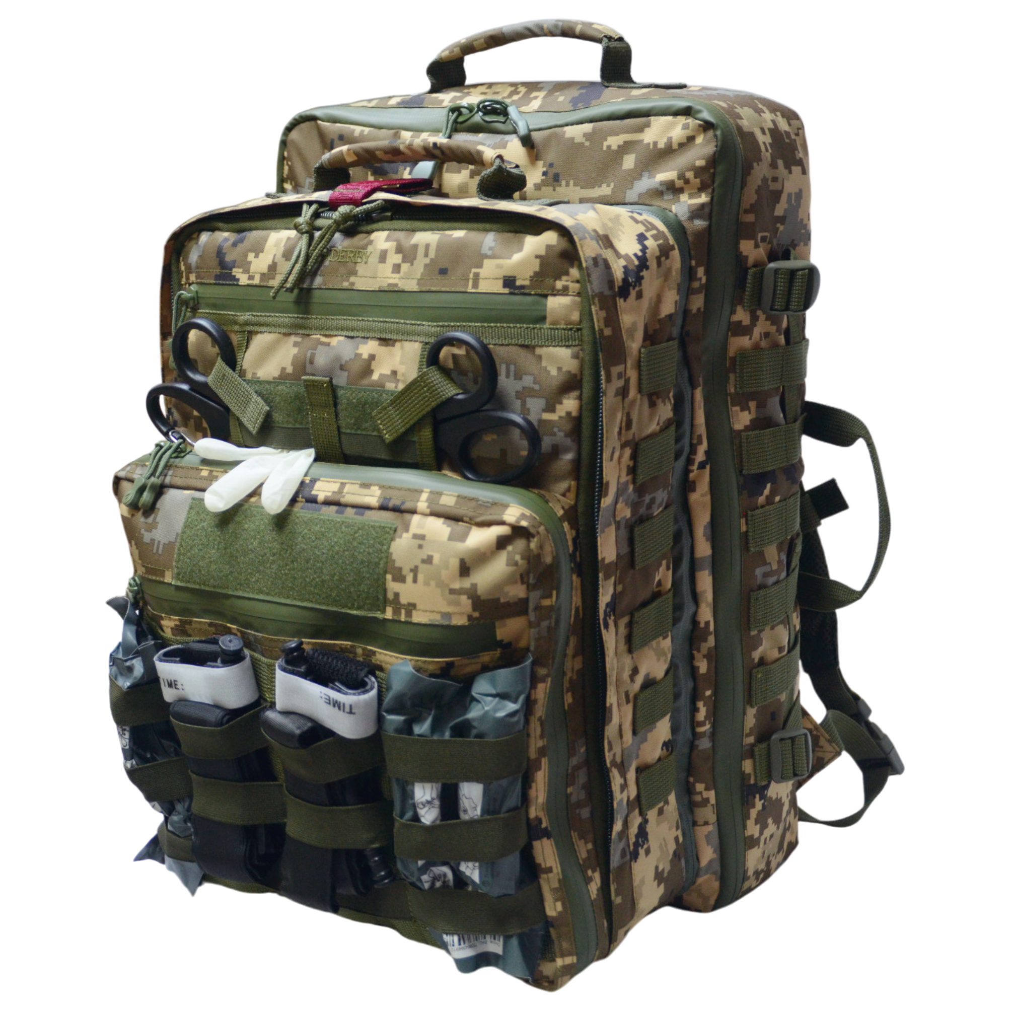 Рюкзак военного медика ВСУ Derby RBM-7 Пиксель ММ14 (1989242870)