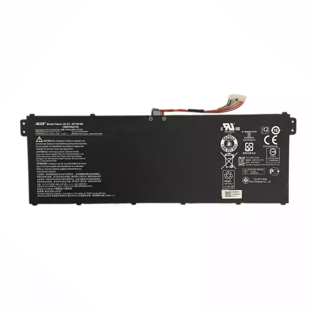 Аккумулятор для ноутбука Acer Swift 3 SF314-32 /SF314-42 /AP18C8K /11/25 V /50.29Wh