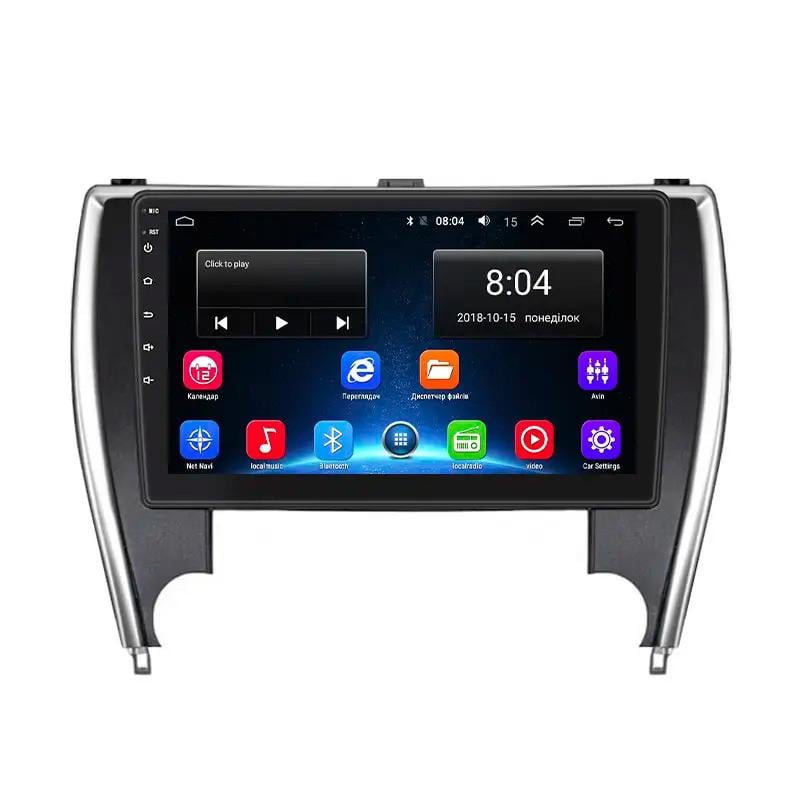 Автомагнитола штатная Lesko для Toyota Camry USA VII XV50 Рестайлинг 2015-2017 2/32 Гб Wi-Fi GPS Base 10" (32467943)