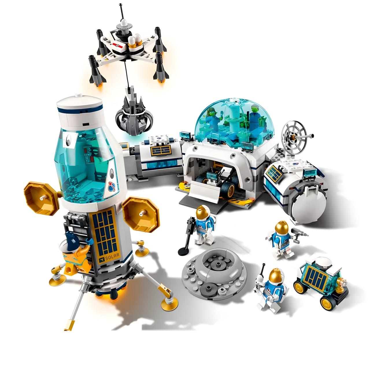 Конструктор City Лунная научная база 786 деталей (JIP68007) Конструктор City Лунная научная база 786 деталей (JIP68007)