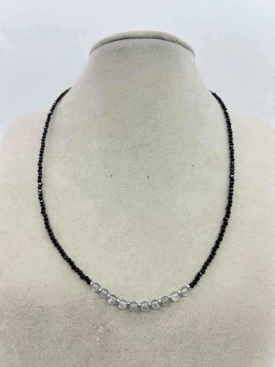 Бусы шпинель 2 мм 46 см Разноцветный (11148)