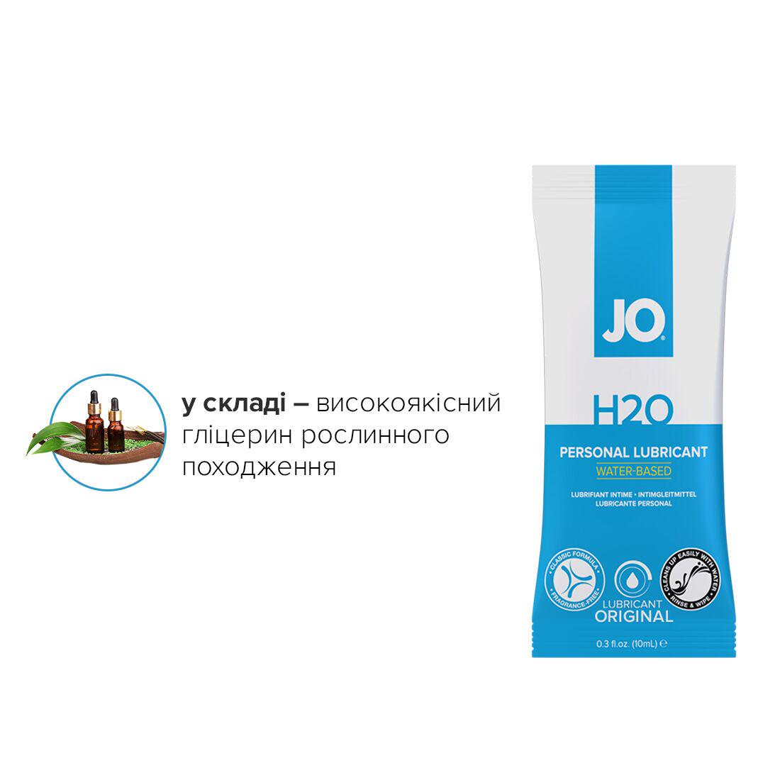 Набор пробников лубрикантов System JO H2O Lubricant 10 мл (SO6160) - фото 5