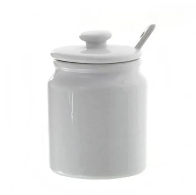 Цукорниця порцелянова з ложечкою Flora 180 мл 45149