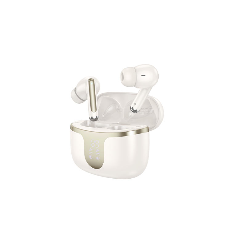 Бездротові навушники Hoco EQ10 Harmony true wireless BT headset Milky White (6942007618687)