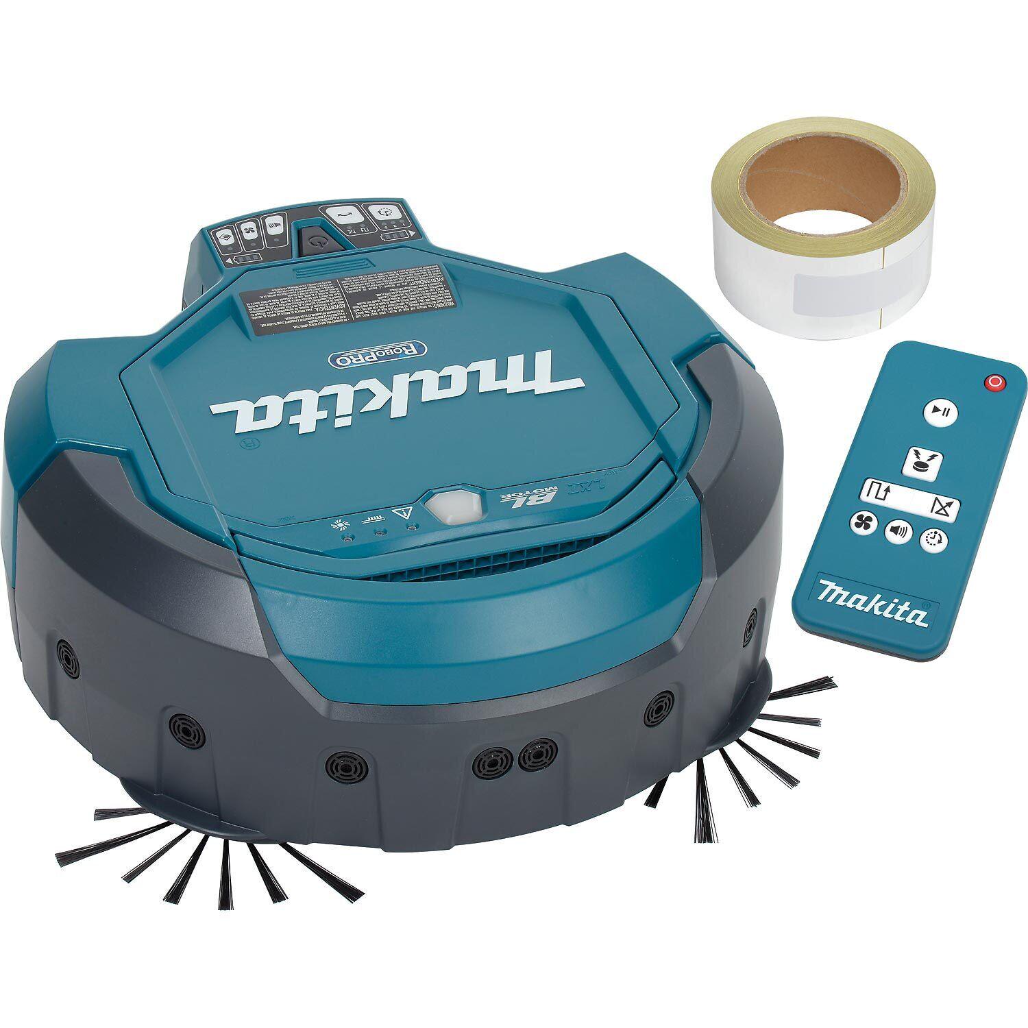 Аккумуляторный бесщеточный роботизированный пылесос Makita DRC200Z LXT 18В+18В промышленный электрический робот-пылесос уборщик (4227) Аккумуляторный бесщеточный роботизированный пылесос Makita DRC200Z LXT 18В+18В промышленный электрический робот-пылесос уборщик (4227)