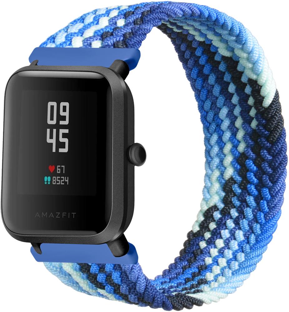 Ремешок Solo Loop Multi для Amazfit Bip (145 мм) Blue White (26289-62) Ремешок Solo Loop Multi для Amazfit Bip (145 мм) Blue White (26289-62)