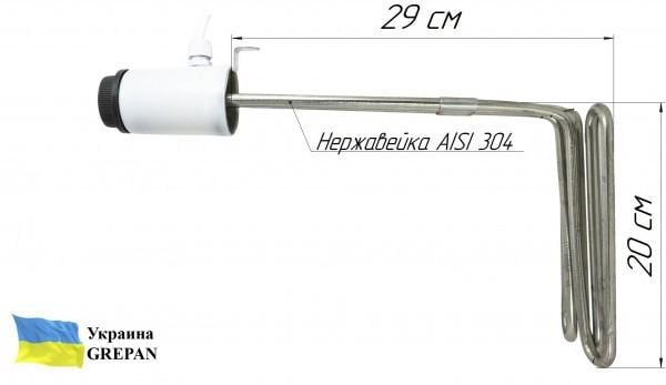 Кип'ятильник з терморегулятором GREPAN №2 2000W 220V 390x200 мм (kipyat002) - фото 6