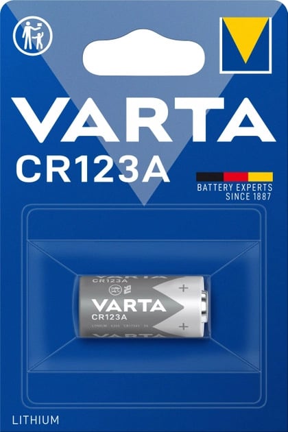 Батарейка Varta V-CR123A 1 шт. (910131)
