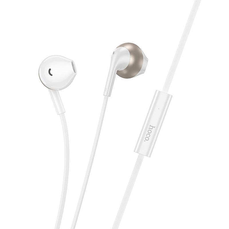 Наушники проводные Hoco M115 Lightning White (24923)