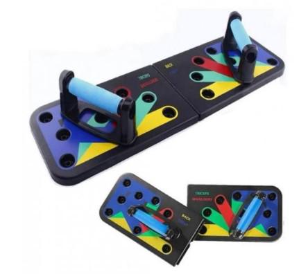 Набор для тренировок доска для отжиманий/тренажер колесо/фитнес резинки - фото 6 Набор для тренировок доска для отжиманий/тренажер колесо/фитнес резинки - фото 6