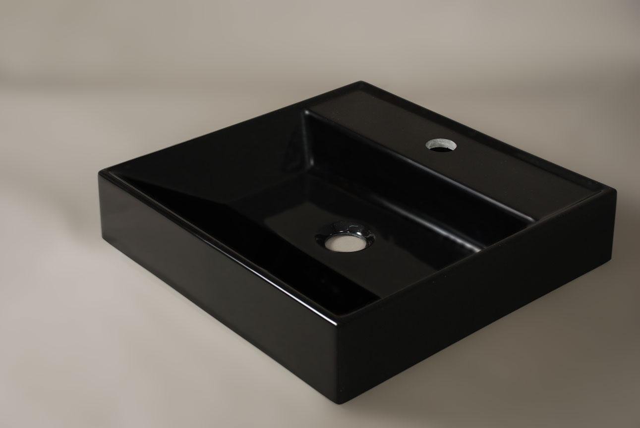 Умывальник подвесной Status Mirage Black (587) - фото 4