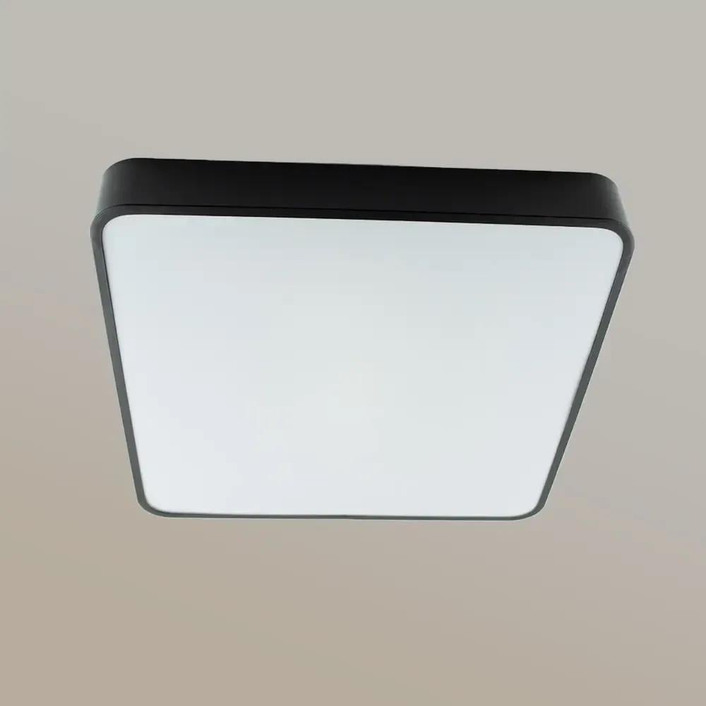 Люстра светодиодная ESLLSE ONIX 90W S On/Off 500x500x50/220V/IP20 Black (27712790)