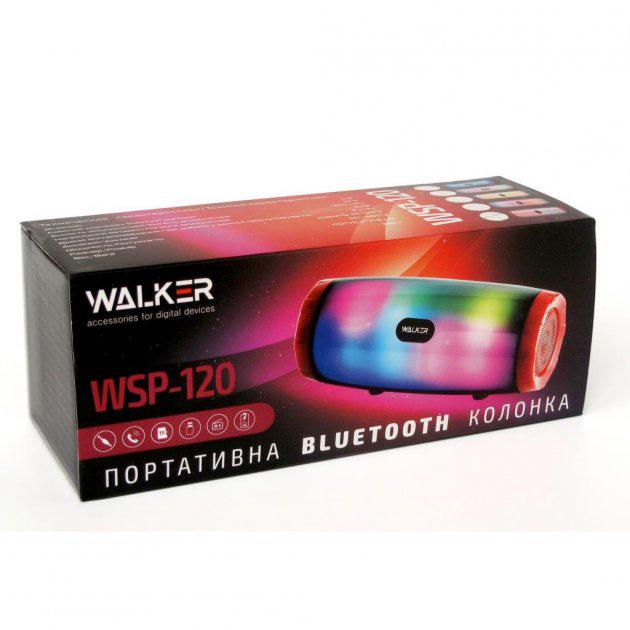 Портативная колонка Walker WSP-120 Red - фото 2