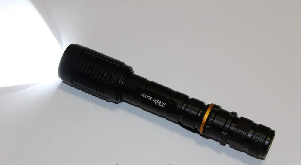 Фонарь ручний аккумуляторний WD 201 T6 zoom 2x18650