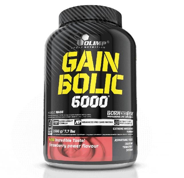 Гейнер Olimp Nutrition Gain Bolic 6000 3500 g /35 servings/ Strawberry