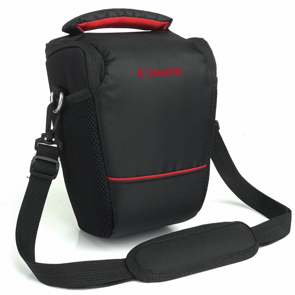 Сумка для фотоаппарата Canon EOS противоударная Черный /Красный (IBF061BR )