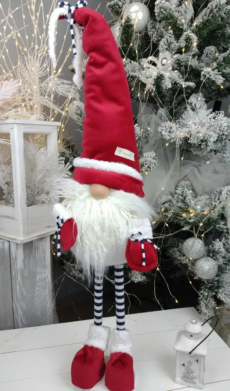 Игрушка новогодняя Хатинка Гном 50 см Красный (CNT00011366)