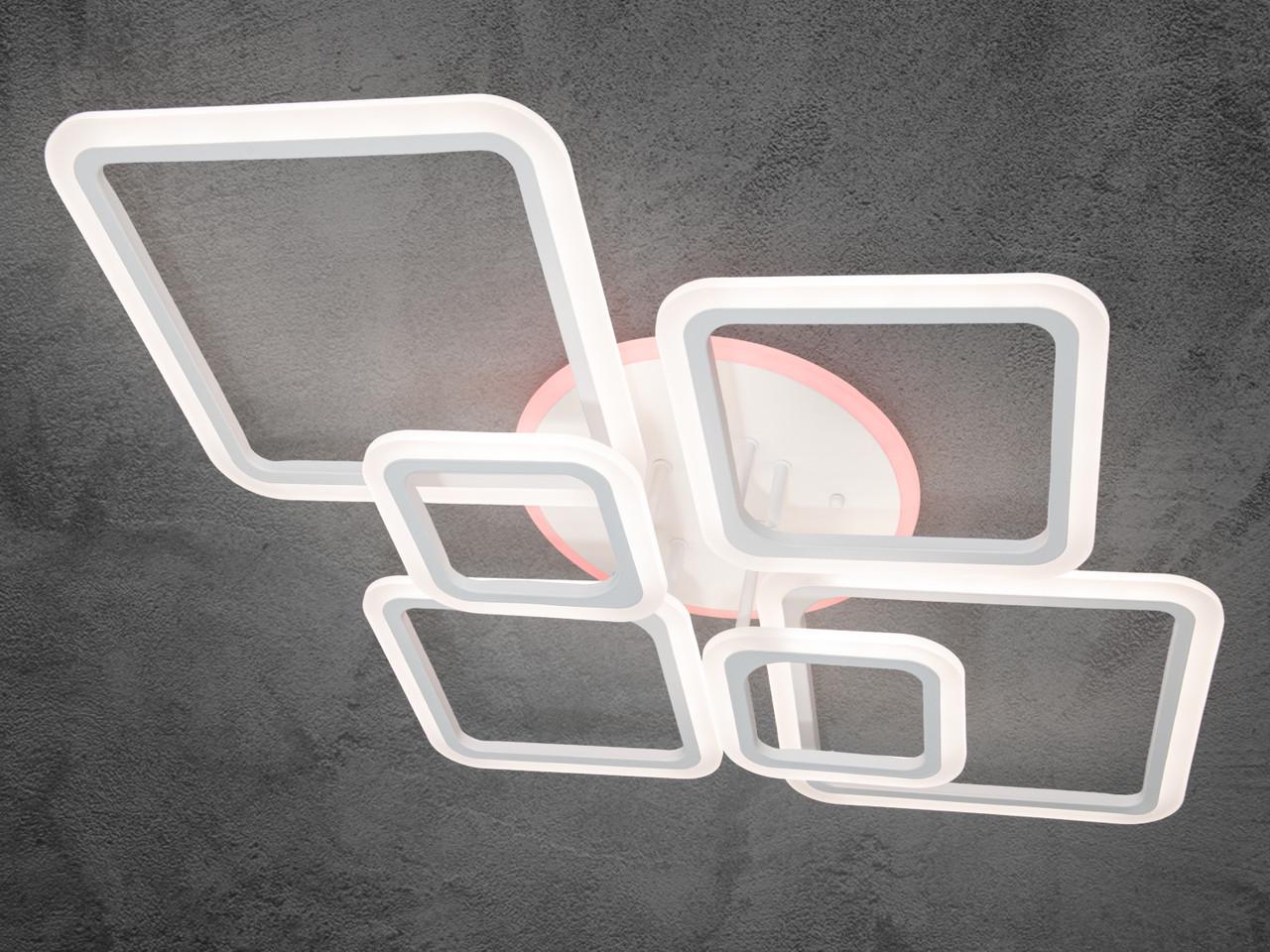 Люстра Led для гостиной A8160-6WH-LS 150W на 22 м2 Белый (1911084601) - фото 4 Люстра Led для гостиной A8160-6WH-LS 150W на 22 м2 Белый (1911084601) - фото 4