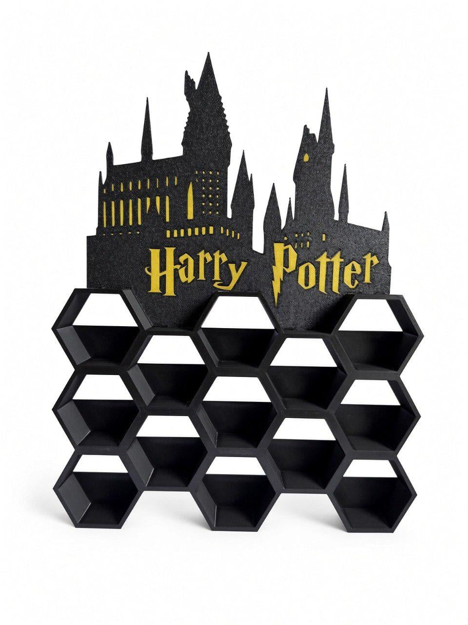 Полка-органайзер для игровых фигурок M&D Candle Craft Harry Potter декоративная пластиковая Черный (00103) Полка-органайзер для игровых фигурок M&D Candle Craft Harry Potter декоративная пластиковая Черный (00103)