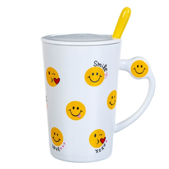 Кружка Смайлы 8200-016 300 мл