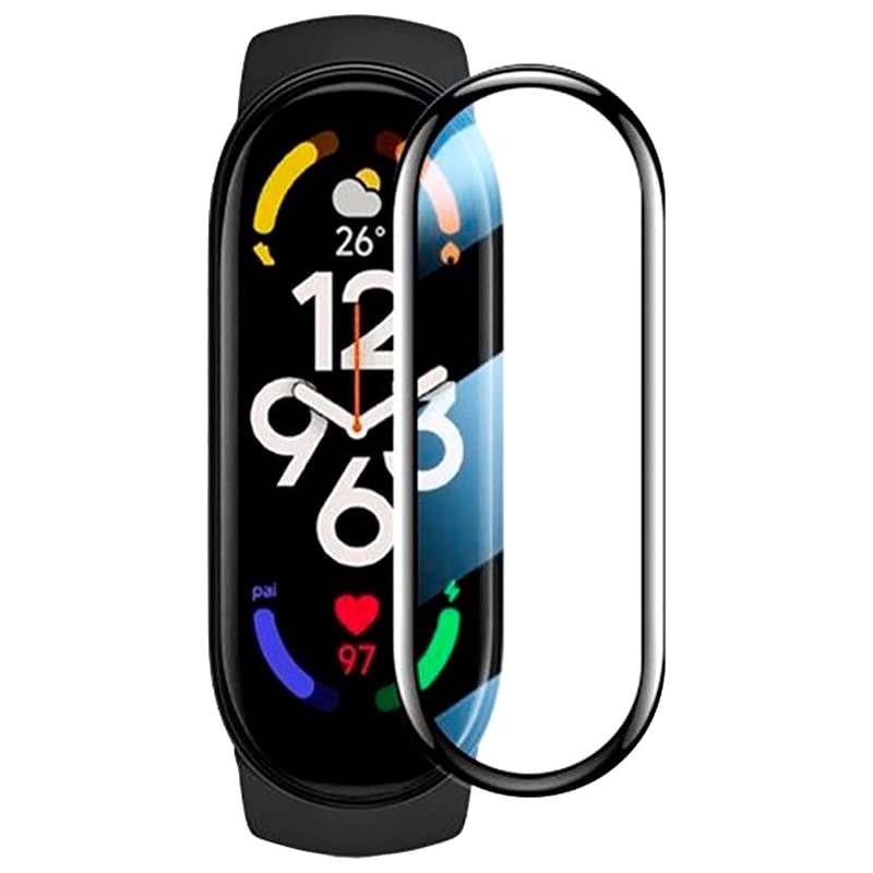 Полімерна плівка 3D full glue для Xiaomi Mi Band 8 Чорний (00000064032_1)