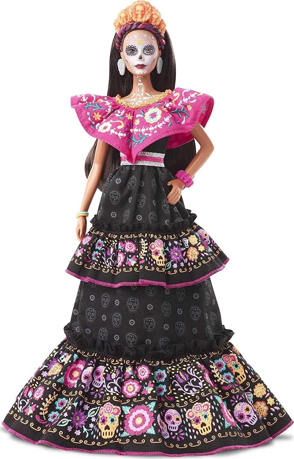 Коллекционная кукла Barbie 2021 Dia De Muertos