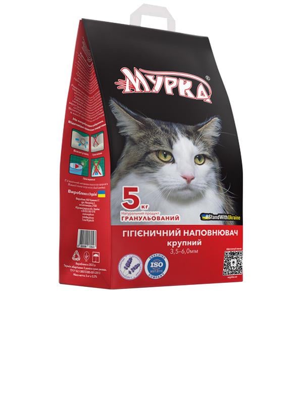 Наполнитель Мурка крупная 5 кг Красный (4)