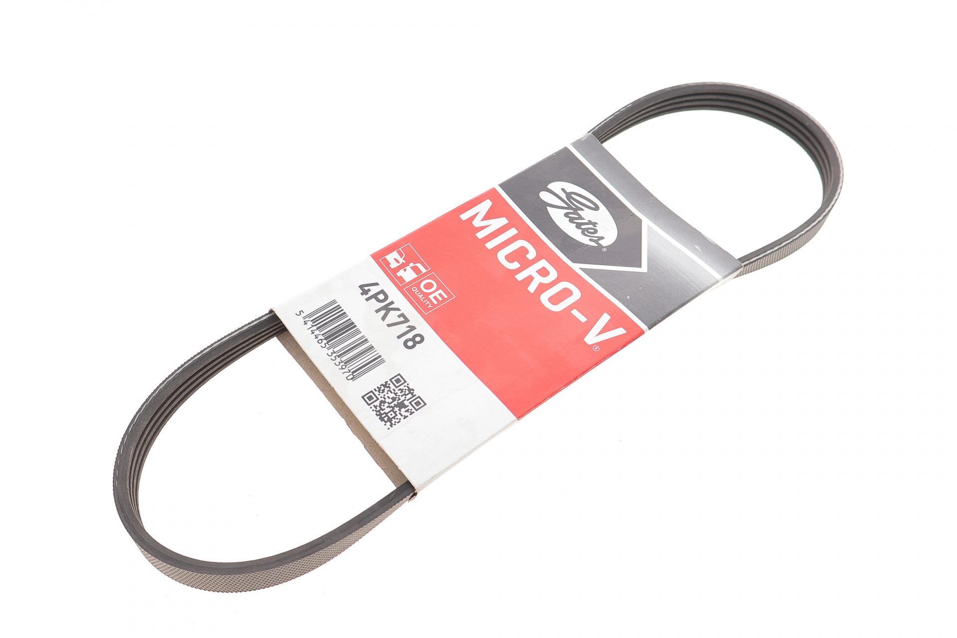 Ремень генератора GATES Renault Logan/Sandero 1.4-1.6 07- (4PK718)