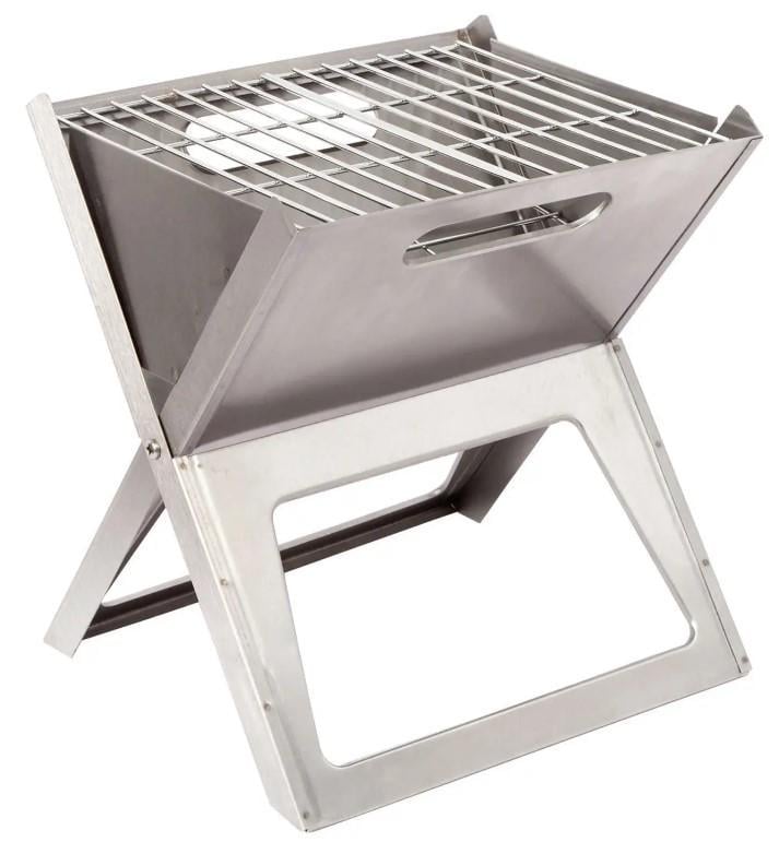 Гриль угольный Bo-Camp Notebook/Fire Basket Compact Silver (DAS301445)