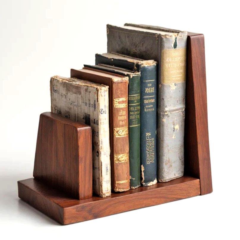 Полка книжная настольная из дерева Тропико Корица (КПА-025233)