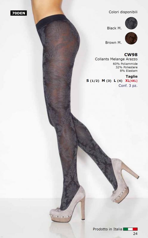 Колготки жіночі VOILA 70 Den р. 2 Nero/Чорний (CW98) - фото 3