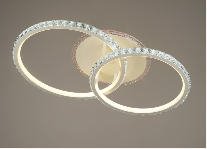 Люстра светодиодная Sirius акриловая 80+12W RGB (33307563)